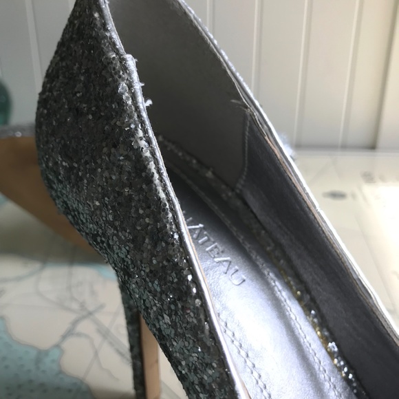 Sparkly Silver Heels by Le Chateau - Picture 7 of 9